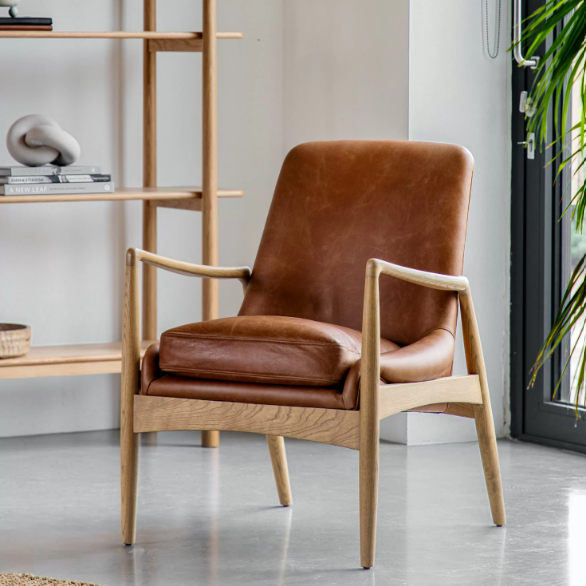 MID-CENTURY CARA ARMCHAIR
