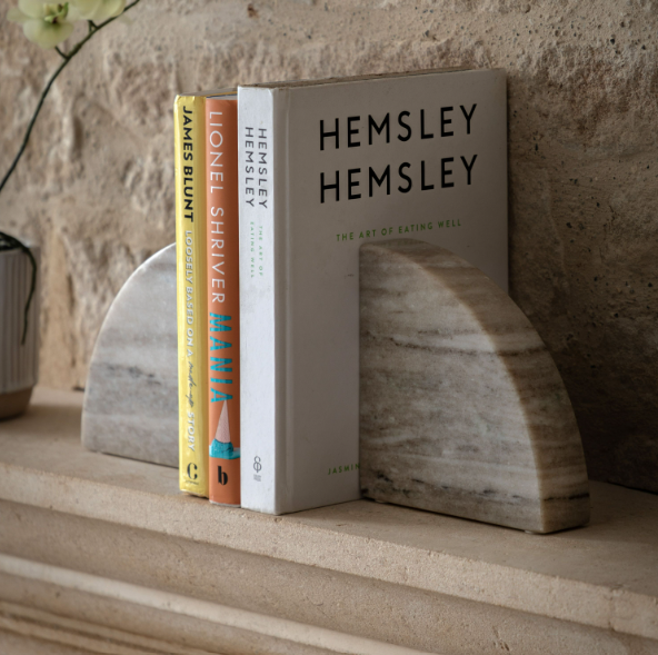 Natural Stone Bookends
