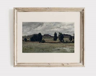 VINTAGE LANDSCAPE PRINT