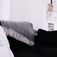 HERRINGBONE THROW
