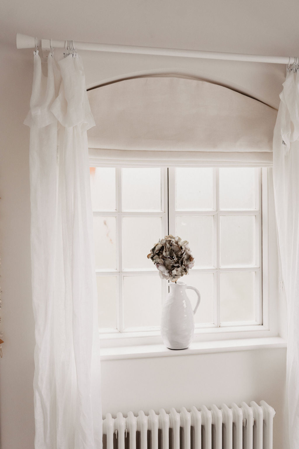 HANDMADE ORGANIC WHITE JUG