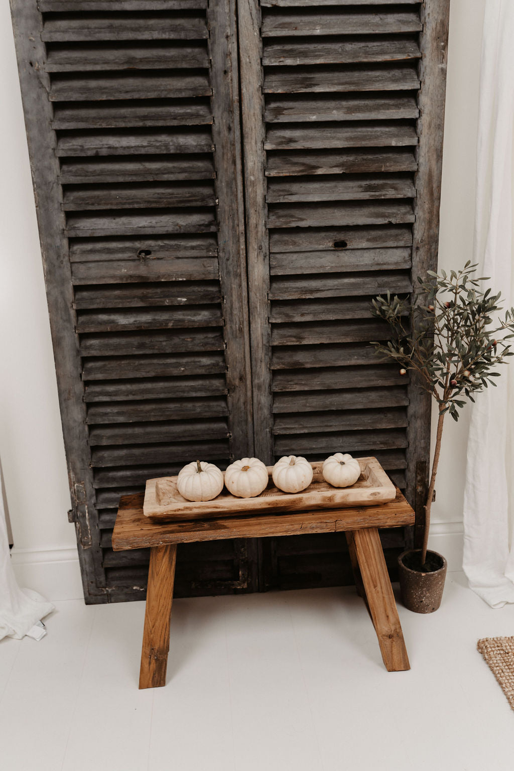 RUSTIC STOOL
