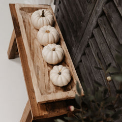 RUSTIC WOODEN TROUGH