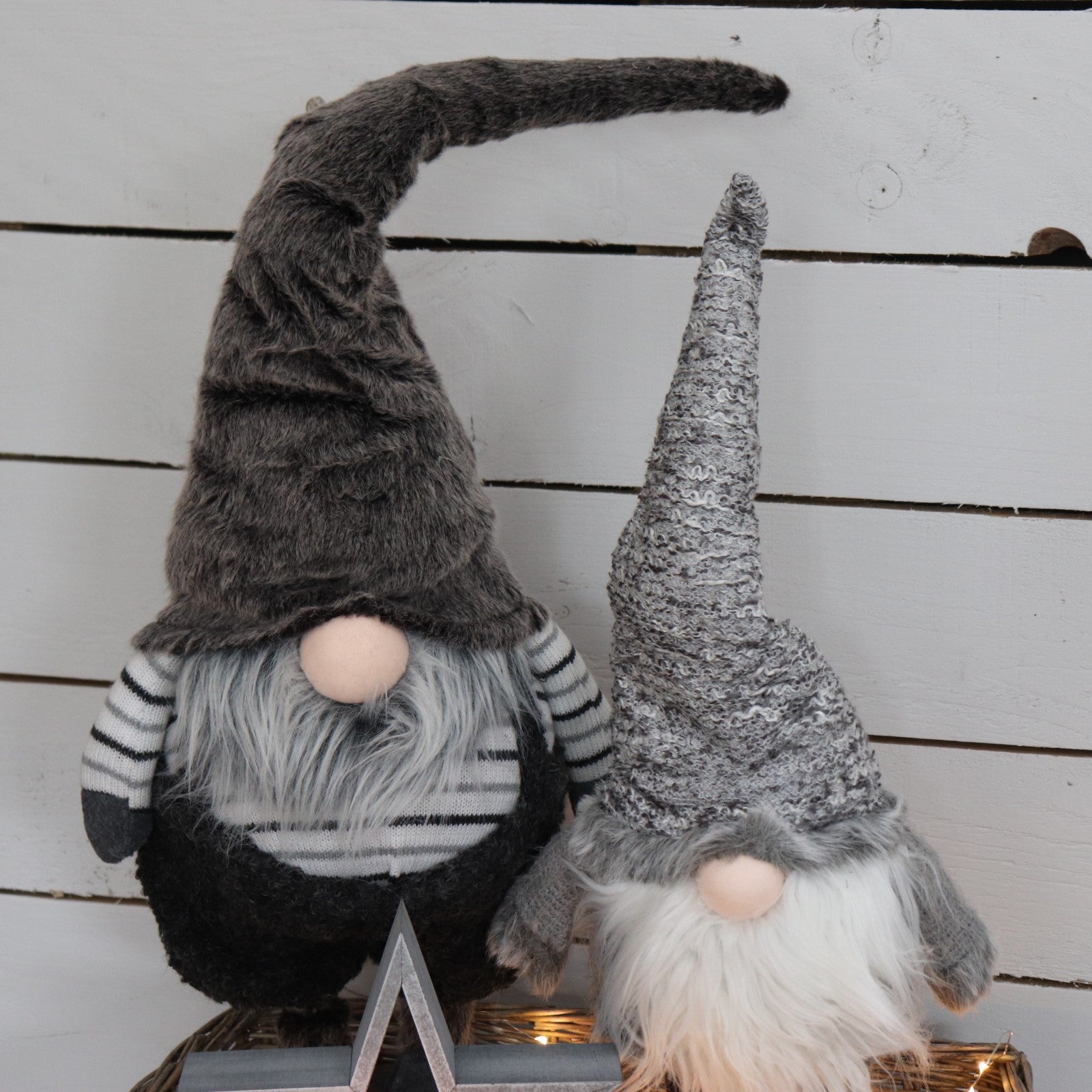 LARGE GREY STRIPE GONK