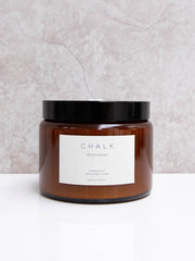 AMBER JAR CANDLE - SPICED ORANGE