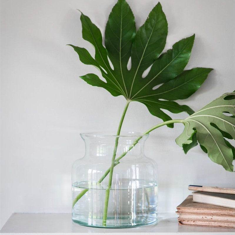 RECYCLED GLASS VASE