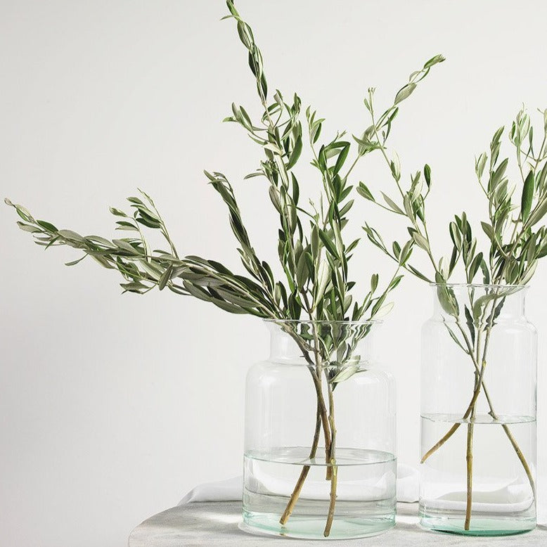 RECYCLED GLASS VASE
