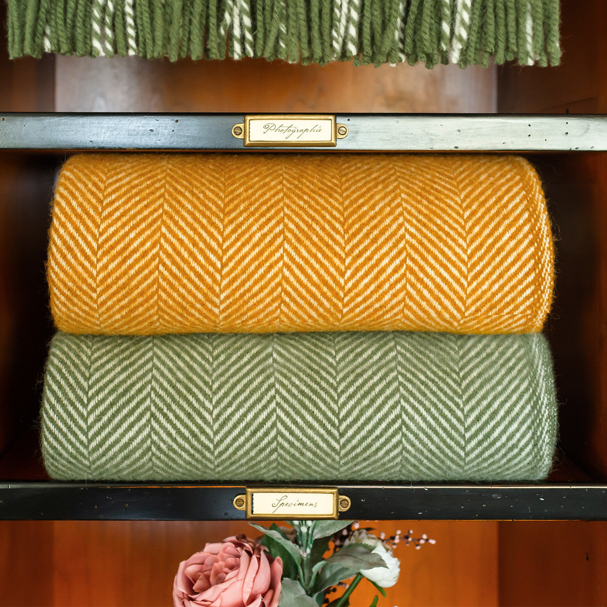 HERRINGBONE THROW