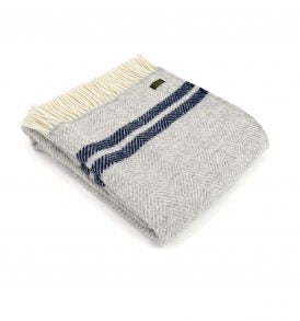 TWO STRIPE THROW