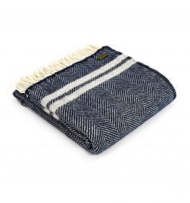 TWO STRIPE THROW