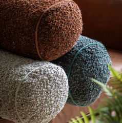 BOUCLE BOLSTER CUSHION