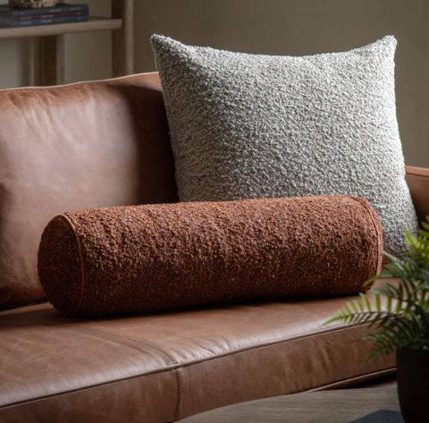 BOUCLE BOLSTER CUSHION