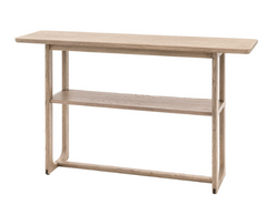 SMOKED OAK CONSOLE