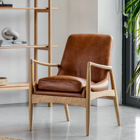 Mid-Century Cara Armchair