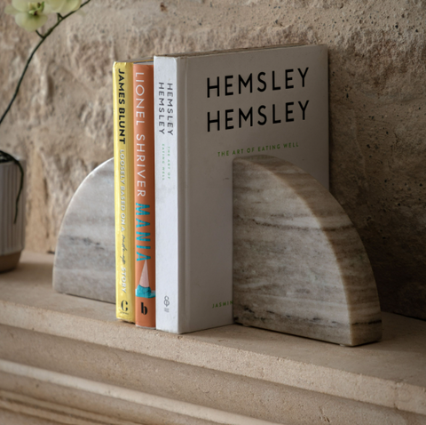 Natural Stone Bookends