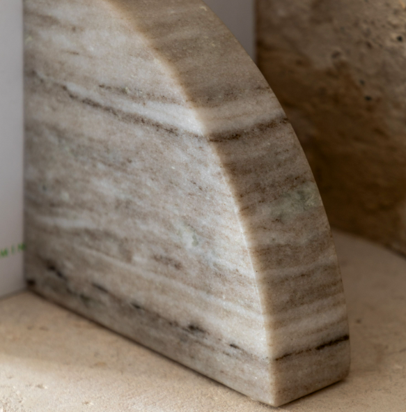 Natural Stone Bookends