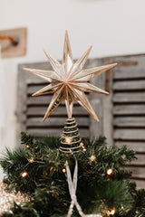 MIRRORED STAR TREE TOPPER